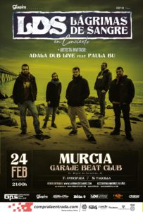 LDS en Murcia (GIRANDO POR SALAS) @ Garaje Beat Club
