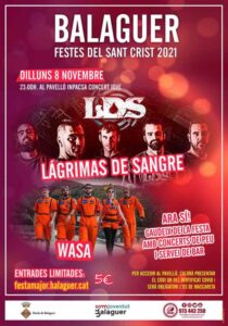 Lágrimas de Sangre en Balaguer @ Festes del Sant Crist